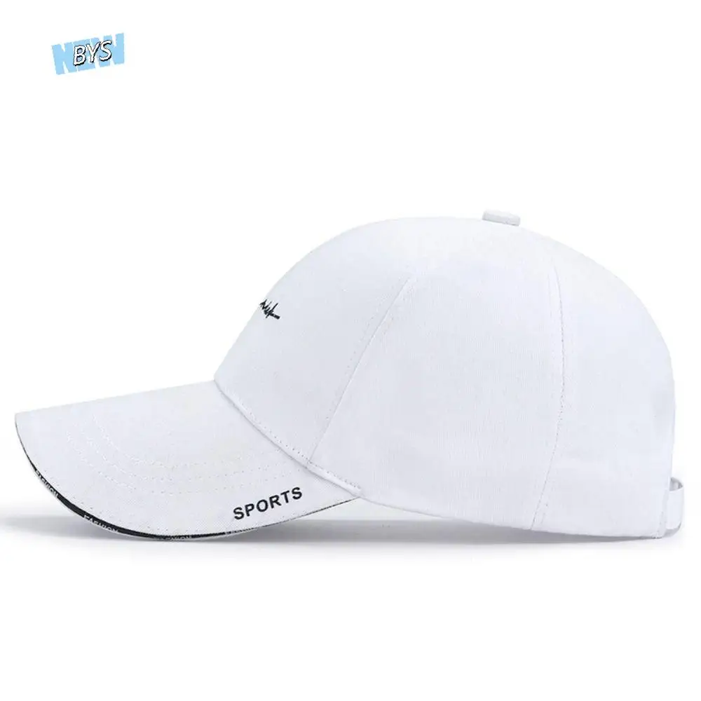 

Fashion Adjustable Letter Baseball Hat Korean Cotton Embroidered Baseball Cap Hip Hop Sun Hat Sunscreen Peaked Cap Outdoor