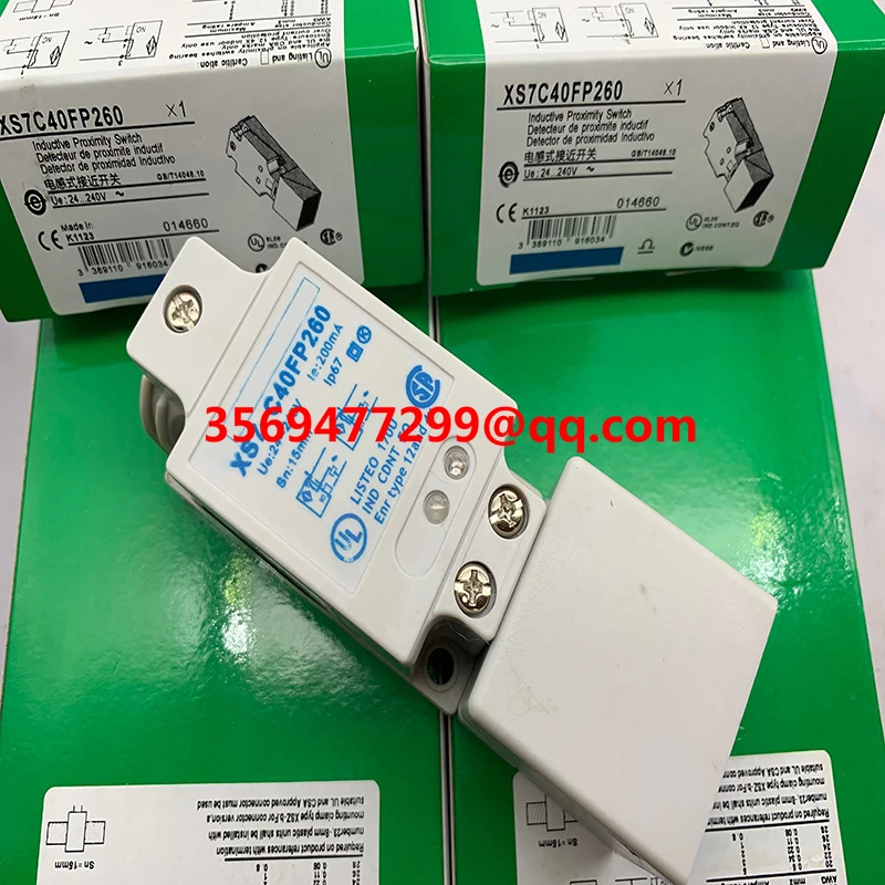 Imagem -04 - Sensor do Interruptor de Proximidade Novo Spot Xs7c40mp230 Xs7-c40mp230