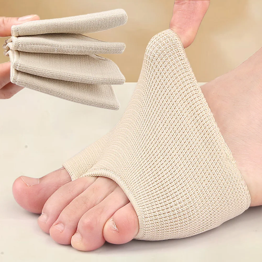 منصات مشط القدم تنفس الأمامية الجوارب عالية الكعب منصات الأمامية المضادة للانزلاق مقاومة الصدمات تخفيض الضغط سميكة القدم #2