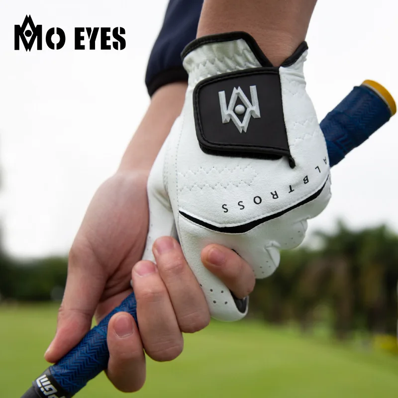 PGM MO EYES męskie skórzane lewa ręka wygodne i oddychająca miękka 1pc męskie rękawica golfowa M23ST003