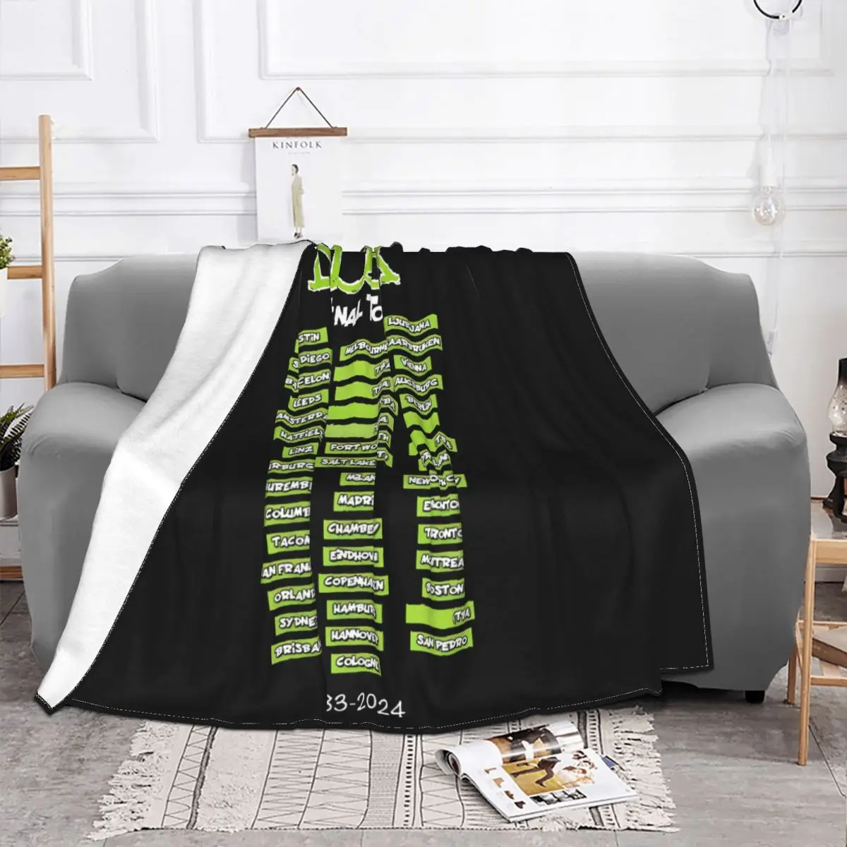 Nofx Band 2 Anime Knee Blanket Blankets & Throws Custom Blanket Personalized Throw Blanket