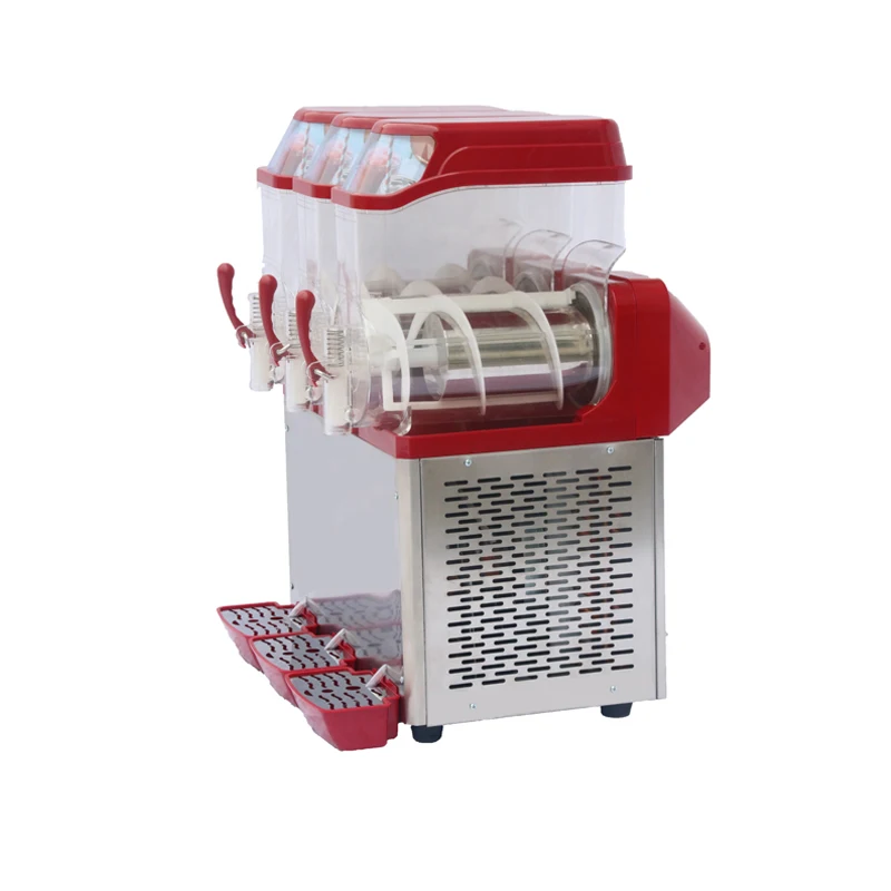 LJPJP Commercial 3 Cylinder Snow Slush Machine For Dessert Shops High Quality Snow Melting Machine