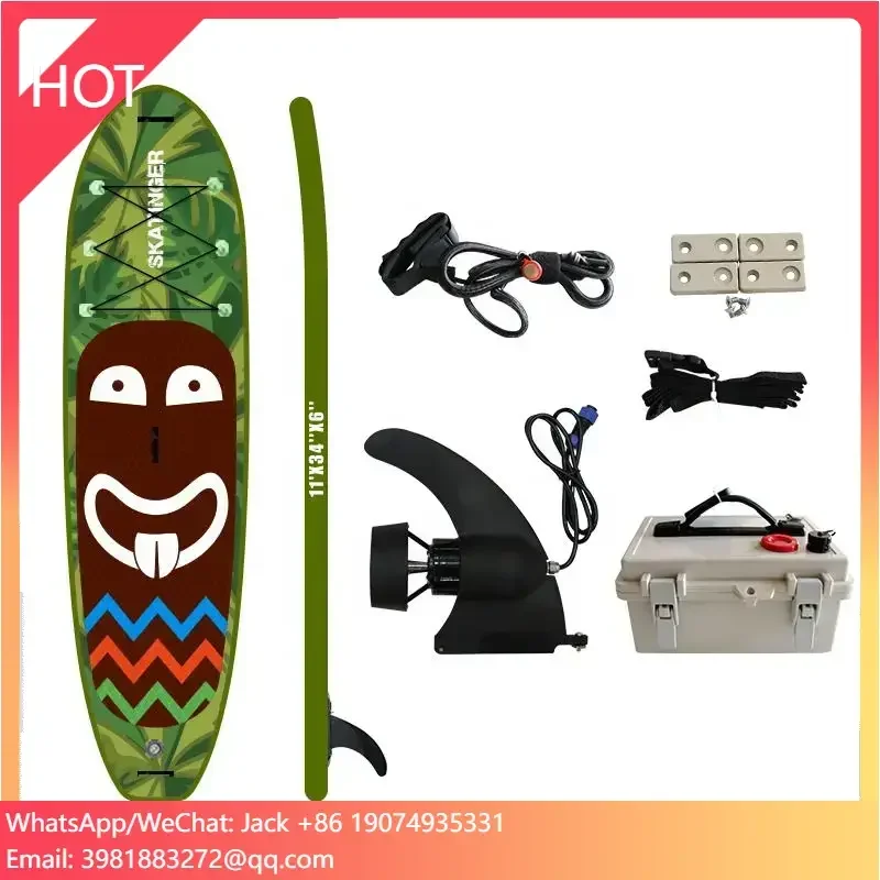 

11' OEM Jet Surf Electric sup Board Water Sports Surfing Inflatable Stand up Paddle Board Electric Fin Electric Surfboard