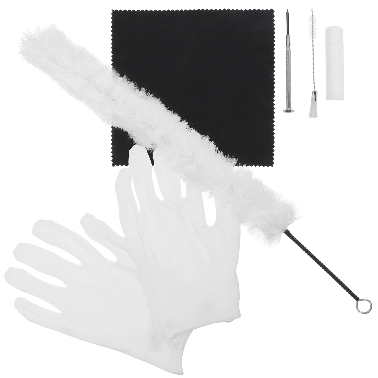 

Cleaning Cloth Tools Accessories Swabs Microfiber Alto Sax Kit Saxophone Supplies Maintenance Instrument Detergent