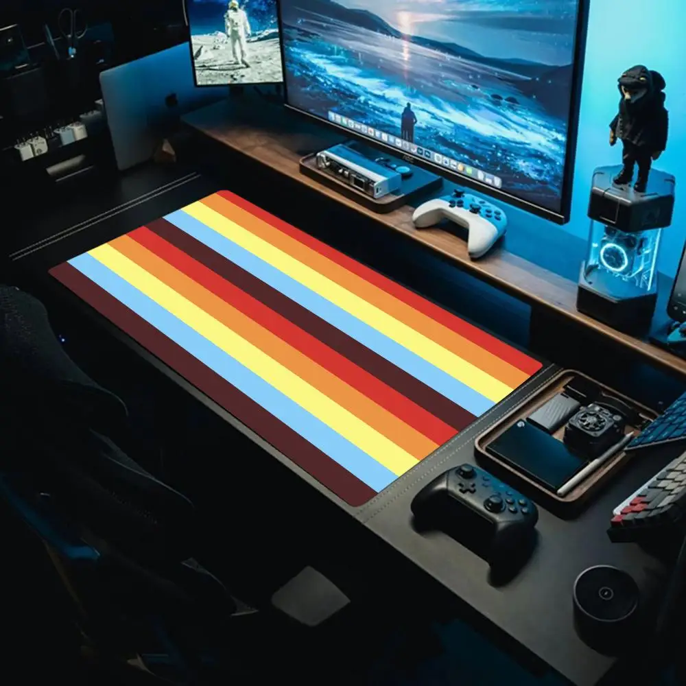 

Rainbow Rhythm Mouse Pad Extra large waterproof and stain-resistant mouse pad