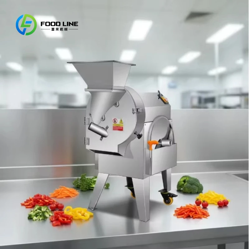 Multi-functional Frozen Meat Dicing Machine Three-dimensional Dicing Machine Strawberry Fruit and Vegetable Dicing Machine