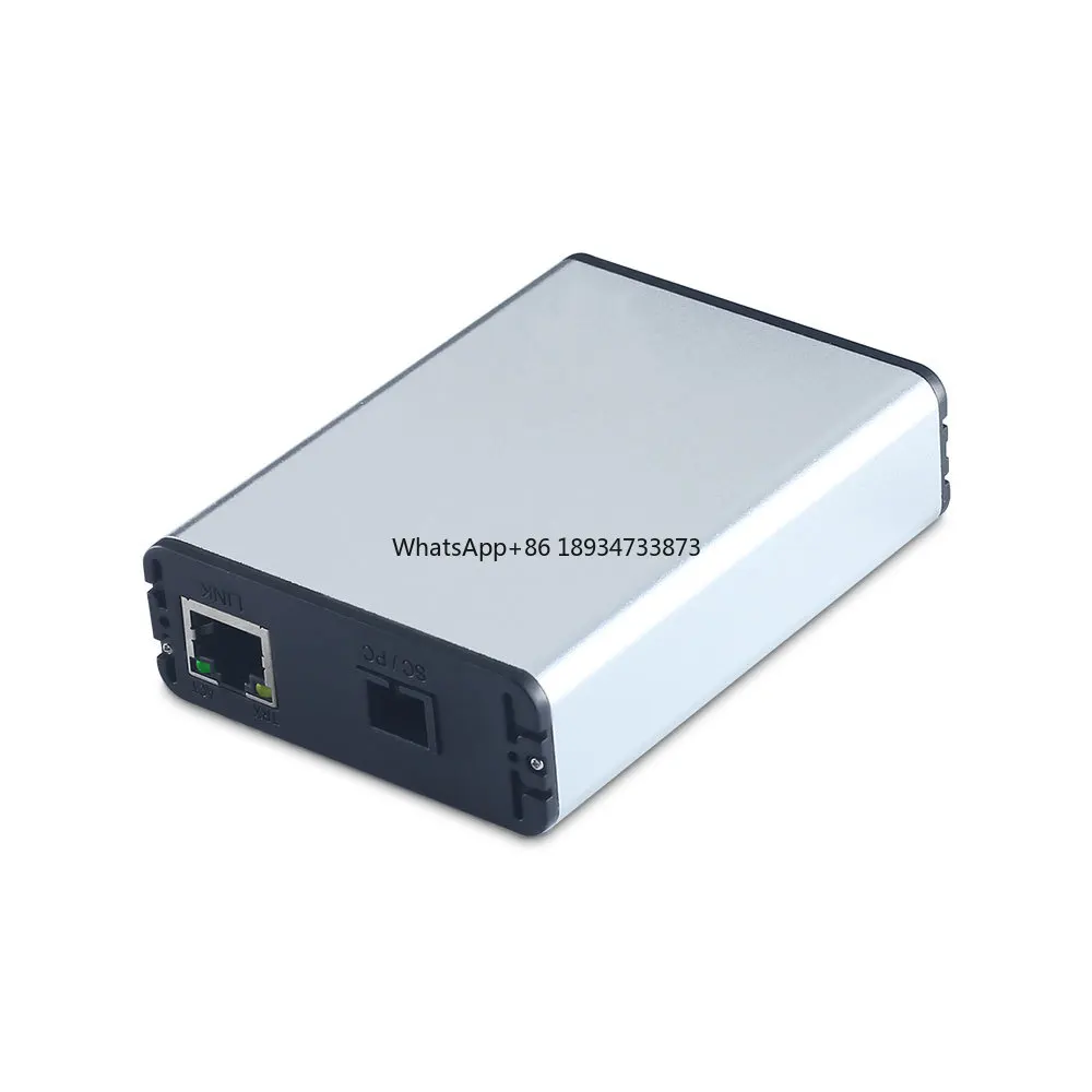 GENATA Optical Single Core External Power 1000Mbps Fast Speed Media Converter