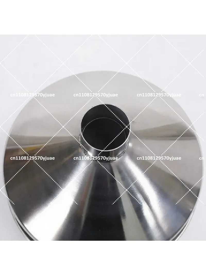 Stainless Steel Wide Mouth Funnel for Cooking Brewing Oil Grain, Large Capacity Kitchen Strainer Tool