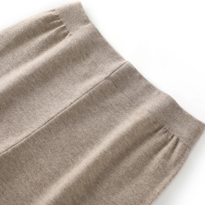 DjzDsm Hot selling new women's wool leggings slim fit and warm autumn and winter knitted women's long Australian wool leggings