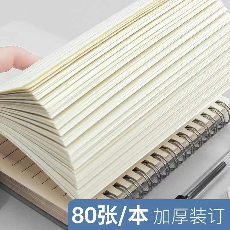 Turn up the pp coil book notebook thickened b5 postgraduate entrance examination book horizontal line a5 grid book wholesale