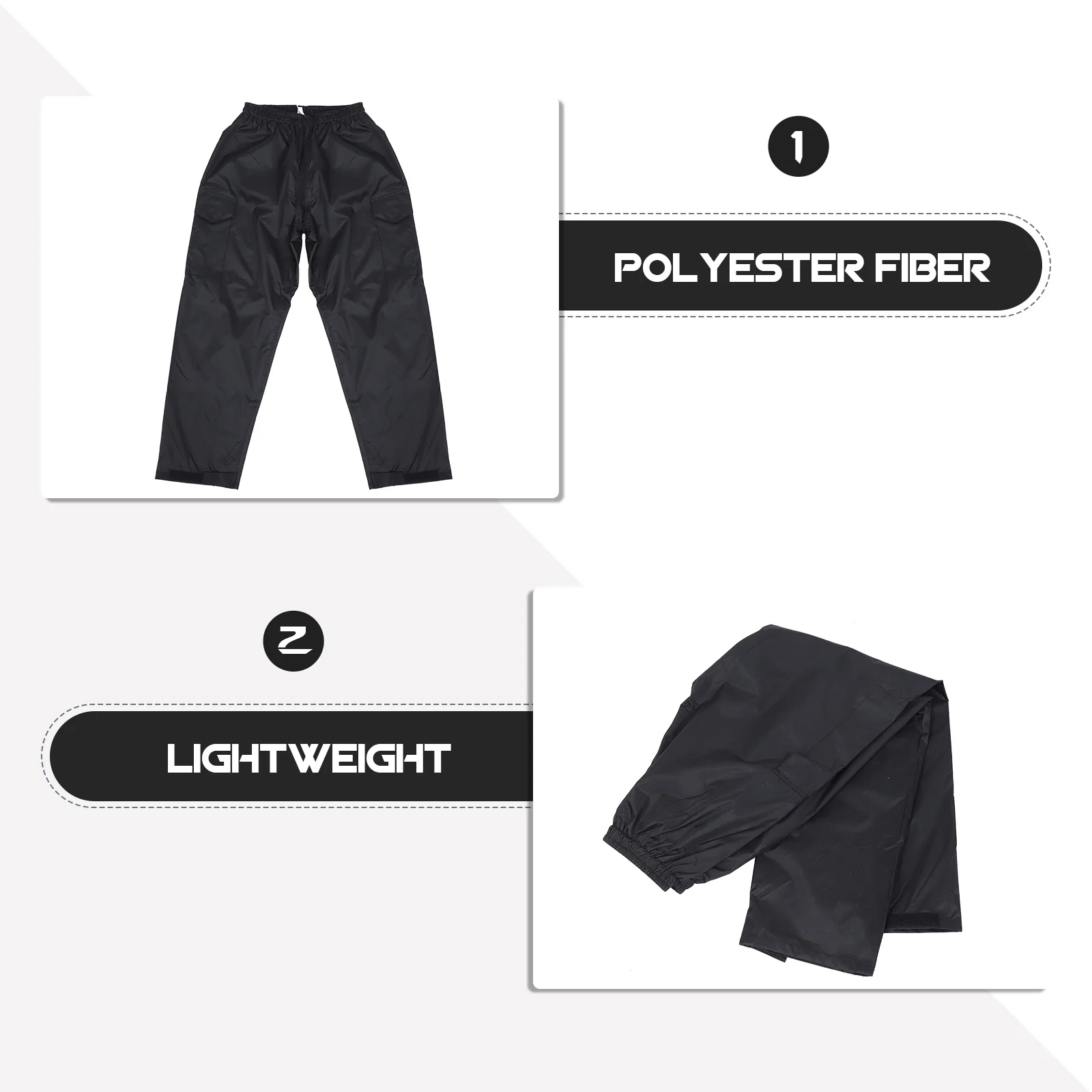 

Waterproof and Breathable Rain Pants Outdoor Impermeable Women for Wear-resistant Gear