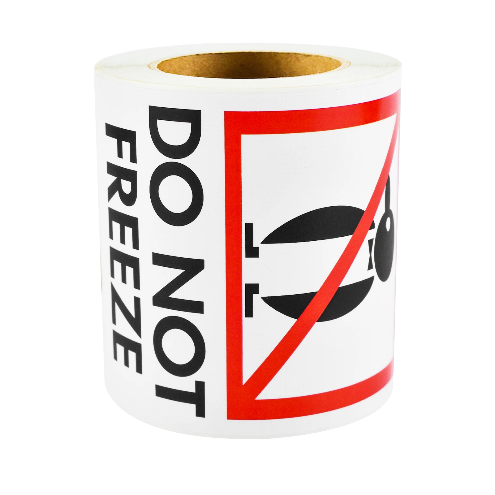 200Pcs 4In*2.4In Black Penguin Do Not Freeze Transport Warning Stickers Express Delivery Packaging Warning Labels Transport Warning Label Stickers, Handle with Care Warning Label Stickers Warehouse Storage Warning Label Stickers Fragile Goods Warning Logistics Transport Adhesive Label Stickers for Cups, Jars, Porcelain Bowls, Bottles