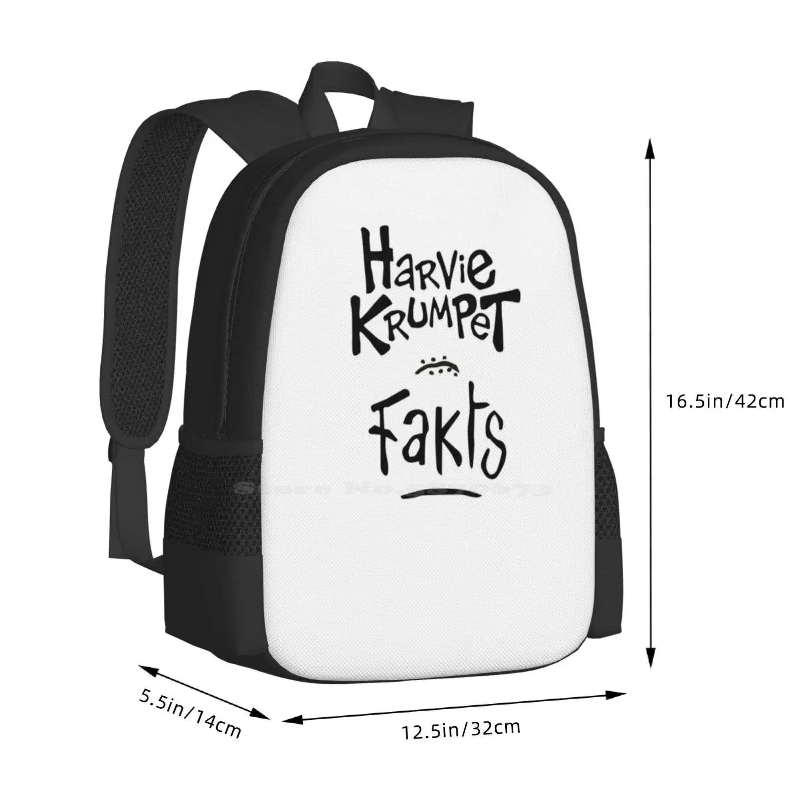 Harvie Krumpet Fakts Pattern Design Laptop Travel School Bags Bernat Natbern Harvie Krumpet Mary And Max Cinema Films Movies