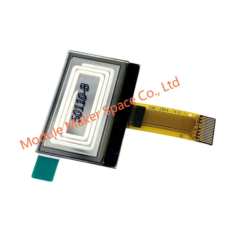 1.3 Inch IPS OLED Monochrome Display Module - 128x64 SPI Screen CH1116 Driver IC (SH1106 Compatible) 16-Pin White/Blue Long FPC