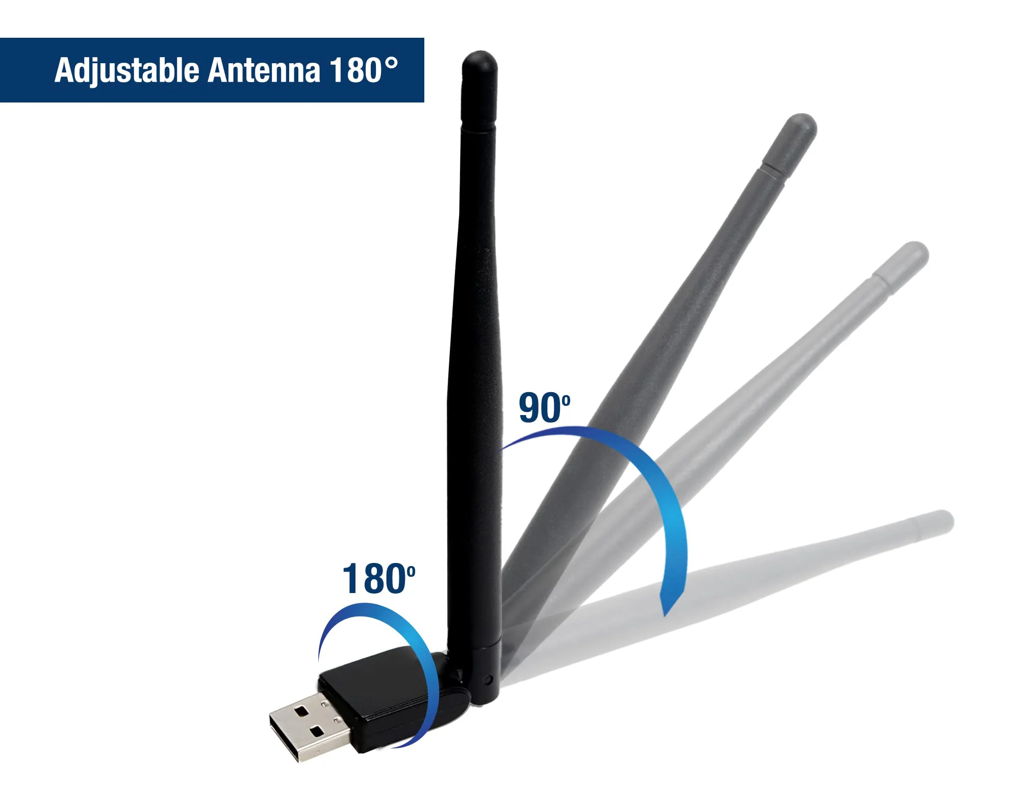 150Mbps MT7601 بطاقة الشبكة اللاسلكية USB صغير واي فاي محول LAN واي فاي استقبال دونغل هوائي 802.11 b/g/n ل STB الرقمي