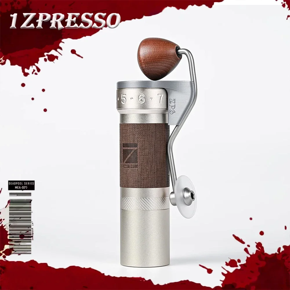 1Zpresso ZP6 Manual Coffee Grinder Dust Cover Portable Coffee Grinder Lid Customized Cranked Grinder Joystick Accessory