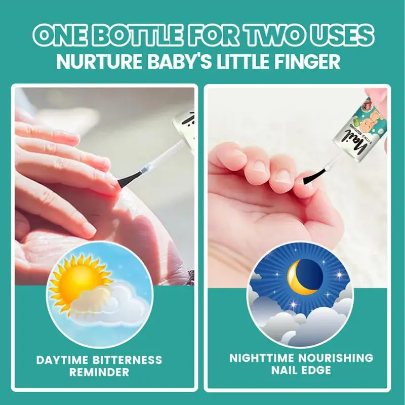 10ml Children Anti-biting Nails Bitter Nail Water No Bite Cuticle Not Nail Polish Biting Care Non-toxic Stop Nail Biting