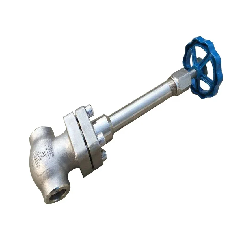 Pneumatic low temperature emergency cut-off valve globe valve