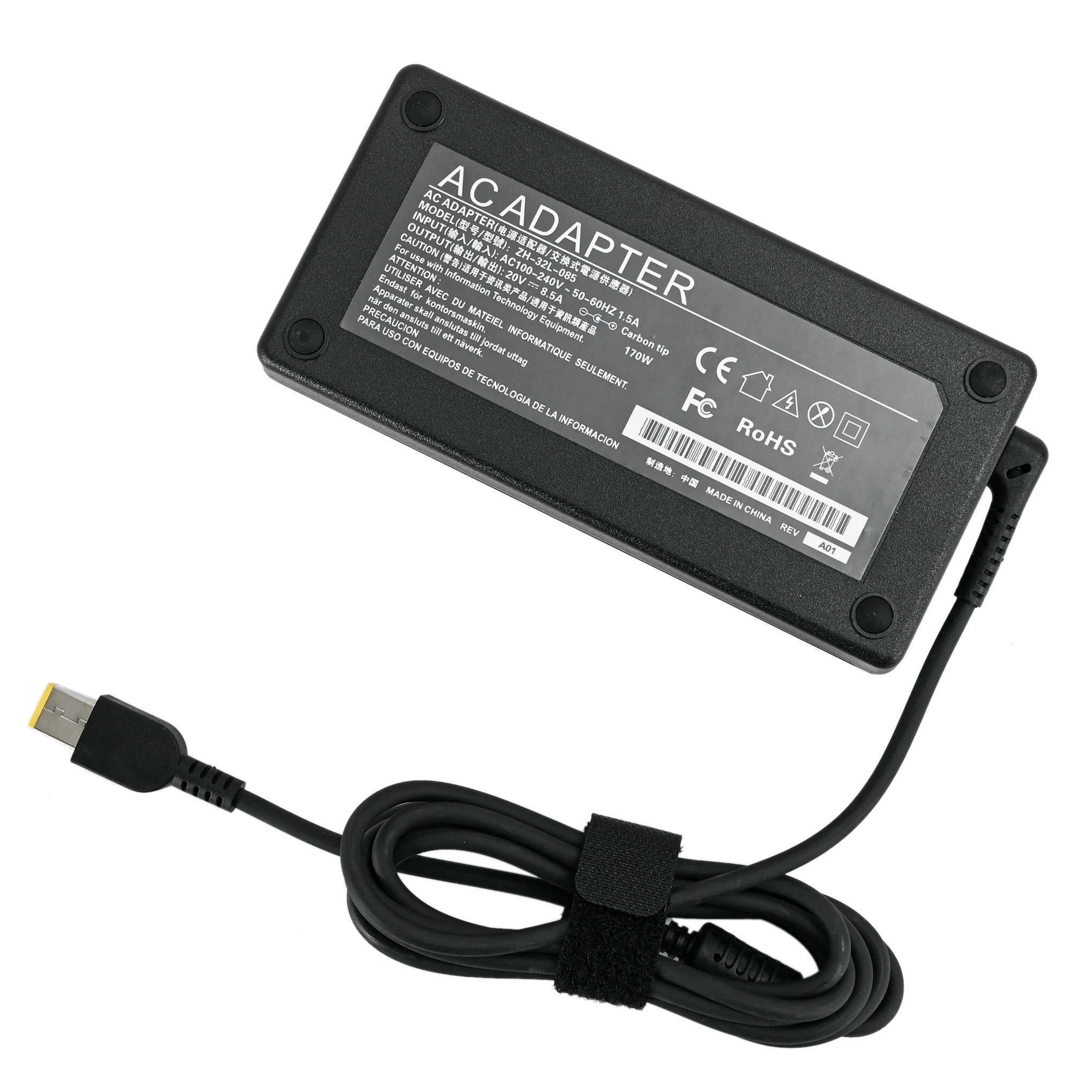 20V 8.5A 170W AC Adapter Charger for Lenovo Legion Y7000P-1060 Y720-15 P50 P51 P70 P71 T440p T540p W540 W541 45N0375 4X20E50574