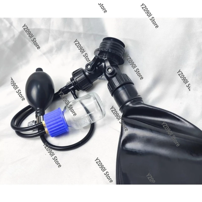 Special Airway Metal Fittings Conduits High Grade Rubber Tubing Gas  Spare Parts Special Gas Inlet