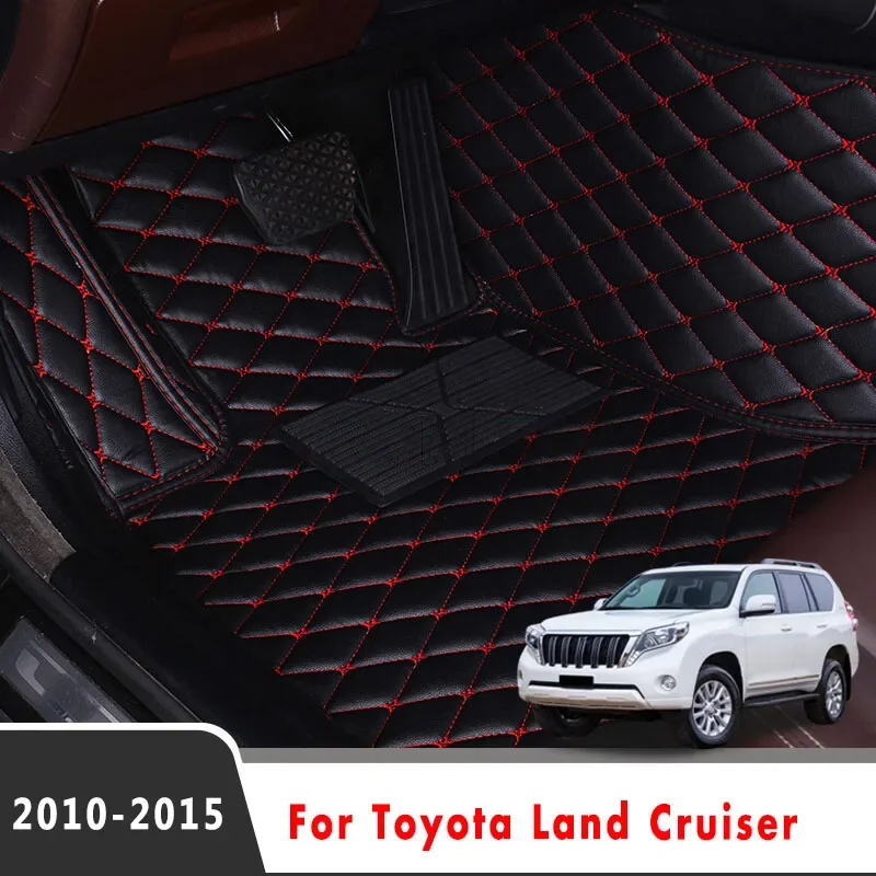 

Автомобильные коврики для Toyota Land Cruiser 2015, 2014, 2013, 2012, 2011, 2010 (7 сидений), коврики, аксессуары для интерьера