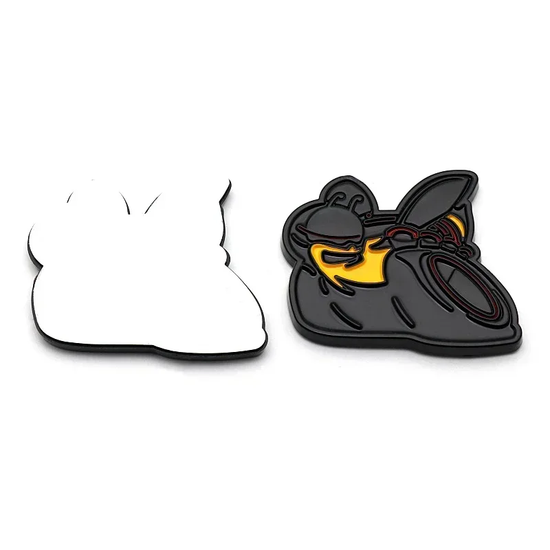 ABS Bee Car Sticker Trunk Badge for 6.4L Dodge Charger Challenger Jcuv Journey Nitro Caliber Durango Rear Decoration Accessories