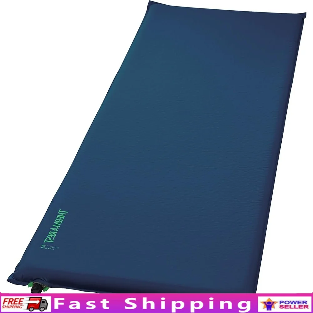 

Self-Inflating Camping Sleeping Pad Outdoor Use Quick Inflate Insulated Rugged WingLock Valve Portable Lightweight Sleeping Gear