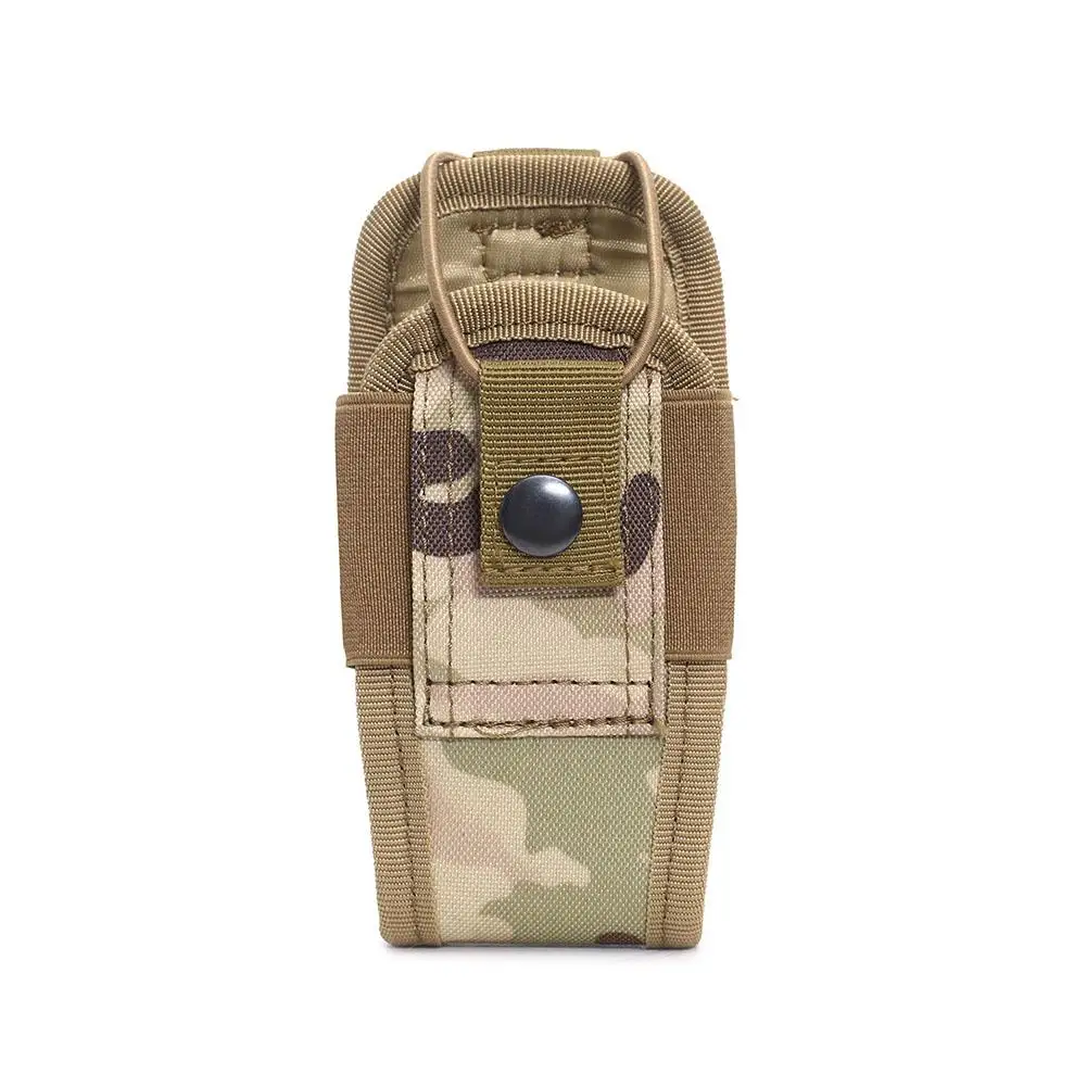 Tactical Molle Radio Walkie Talkie Pouch For MOLLE Accessory Bag Multi-function Mobile Phone Bag Camping Mag Pocket Y7C5