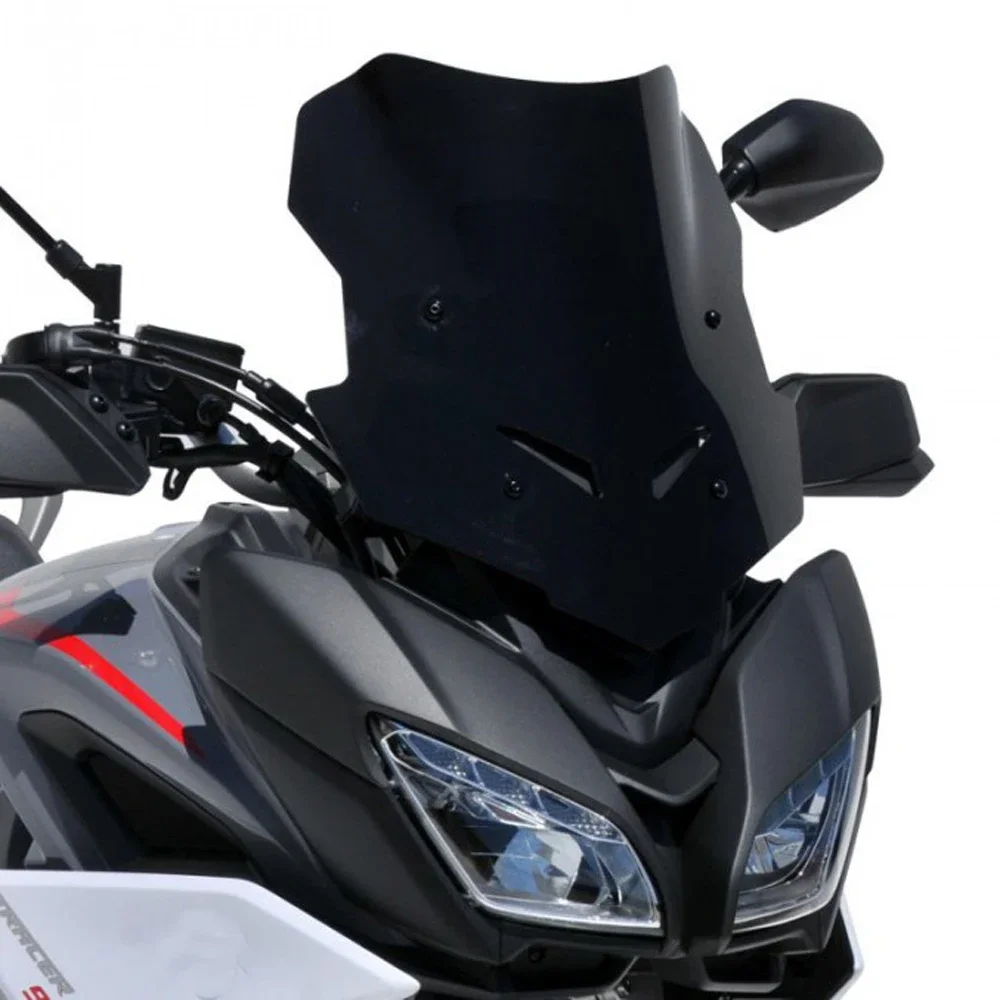 Motorcycle Sports Windshield Windscreen Touring Racing Screen Wind Deflector for Yamaha MT09 Tracer 900 GT 2021 2022 Smoke Black