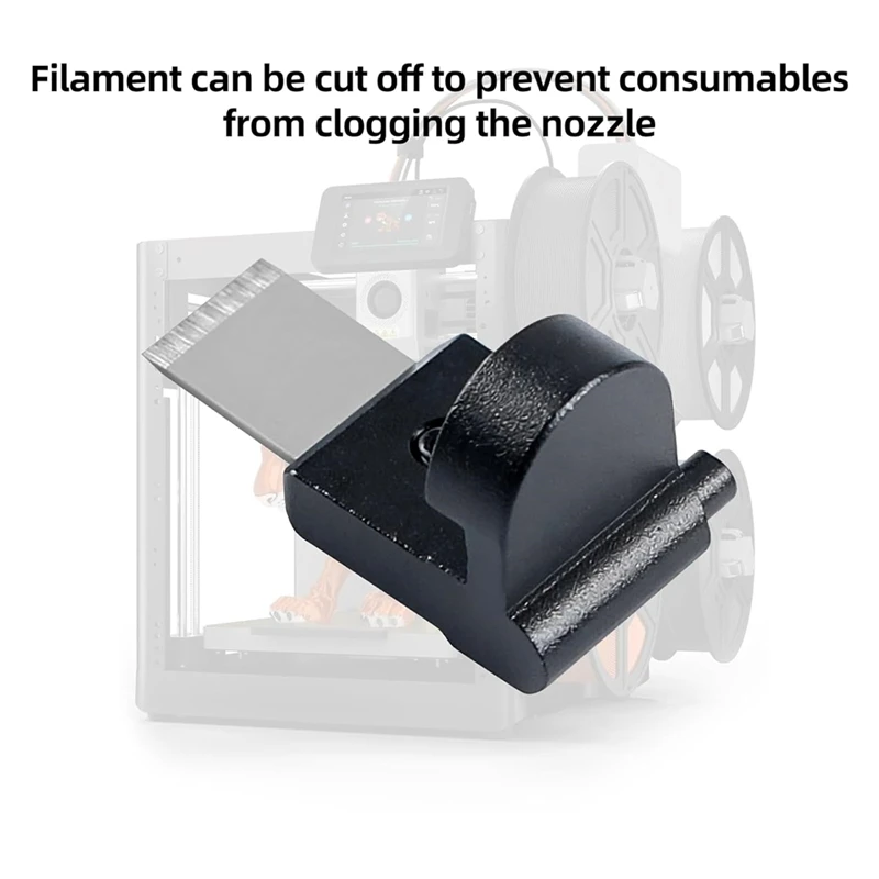 2pcs Filament Cutter 10 Blades for AD5X: Print Head Scraper for Cut Consumable to Less Extruder Hotend Nozzle [No.3 Elnic]