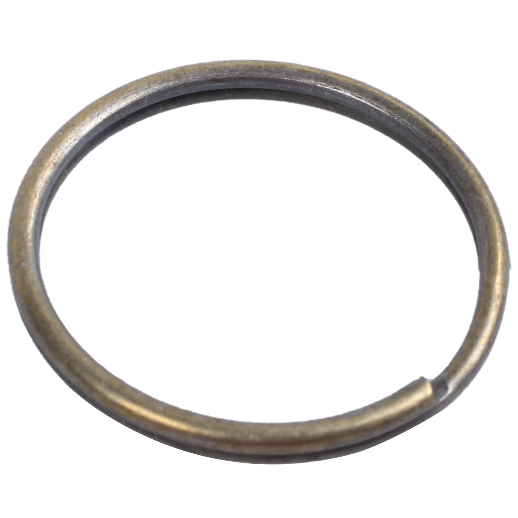 2X Bronze Tone Carabiner Prisoner Keyring 10 Loops Key Chain Ring 7.6Cm