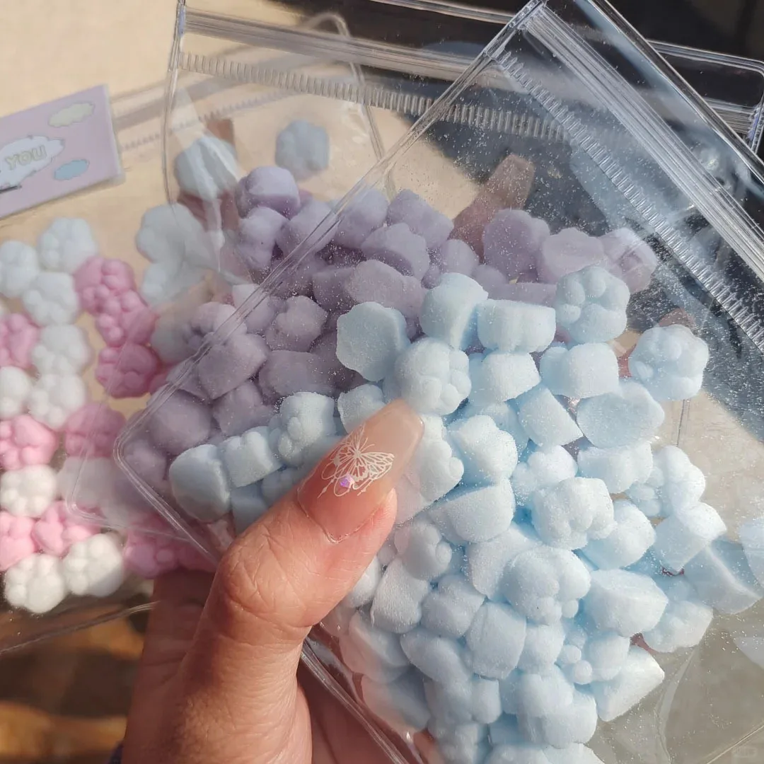 Mini Macaron Patte de Chat Mignon, Doux et Collant, Souligné, Instituts de Relaxation, Jouet Sensoriel à Rebond Lent, à Presser, pour Enfant, 10/20/30/50/100 Pièces