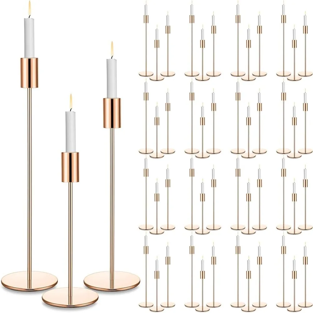 

Decoration for Home Decorations Candle Holders Candelabro Candlesticks for Candles Holder Candlestick Decor Freight Free 48 Pcs