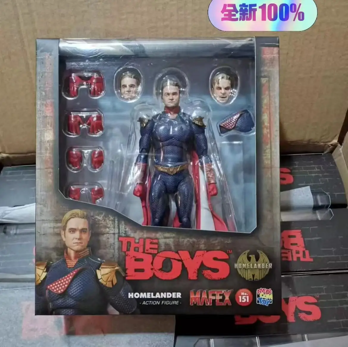 

100% Original Medicom Mafex 151 Homelander The Boys Anime Action Collection Figures Model Toys Figura In Stock