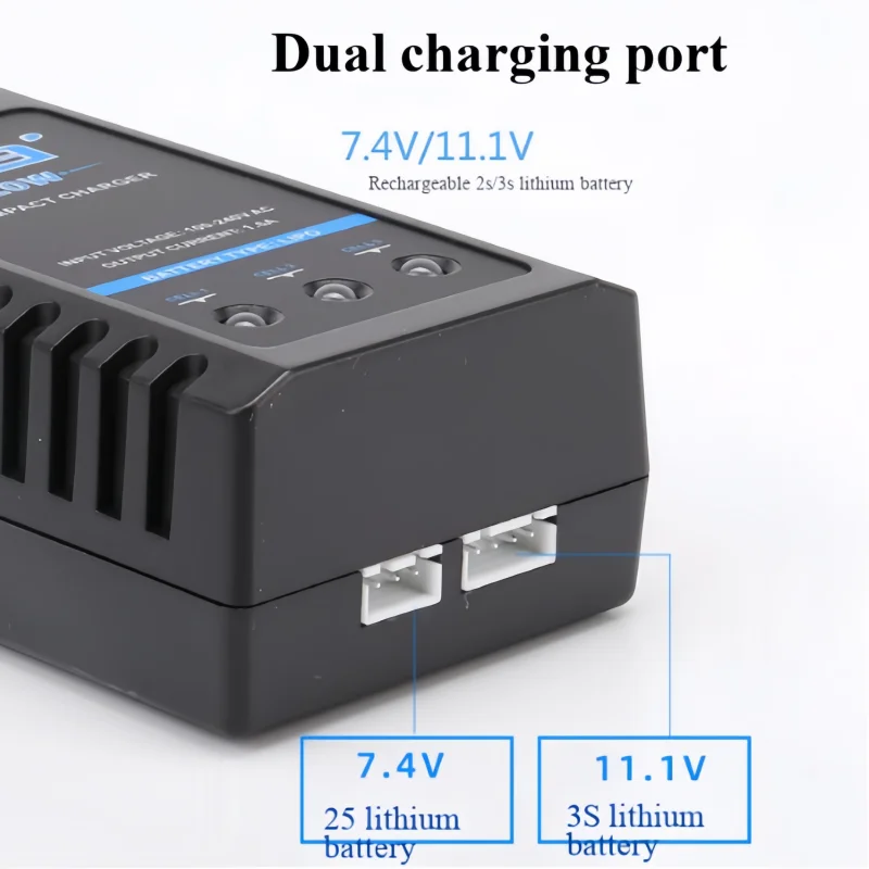 B3 20W Charger Balanced Charger Drone Battery 2s3s Lithium Battery 7.4V11.1V Car Boat Drone Model