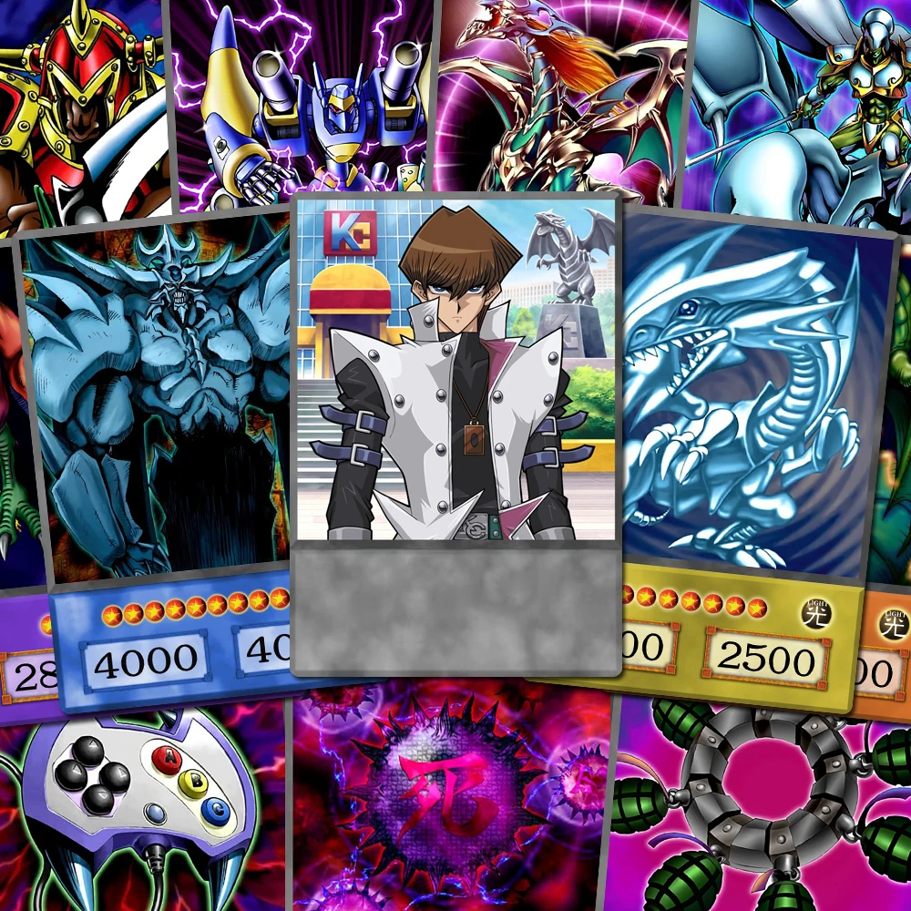 

Набор из 100 классических карт YGO Kaiba: Коллекционная ретро-колода с персонажами аниме Orica