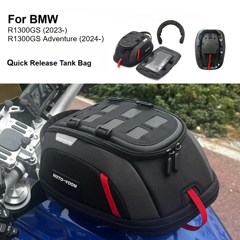 

Новинка для BMW R1300GS Adventure R1300GS ADV 2023-сумка для топливного бака мотоцикла, быстросъемная сумка для бака, сумка для хранения багажа, навигационная сумка