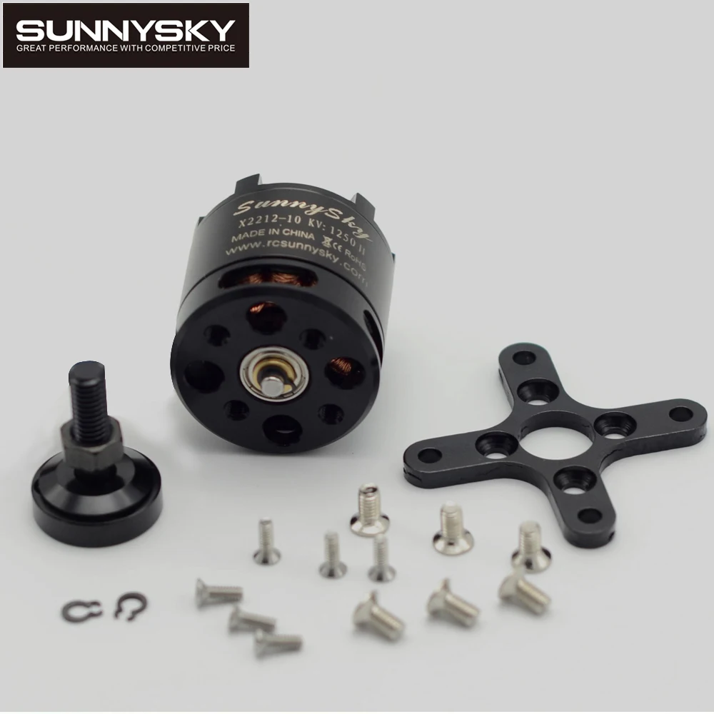 1pc Sunnysky X2212 980KV 1250KV 1400KV 2450KV Outrunner Brushless Motor 2212 for RC Quadcopter Multicopter