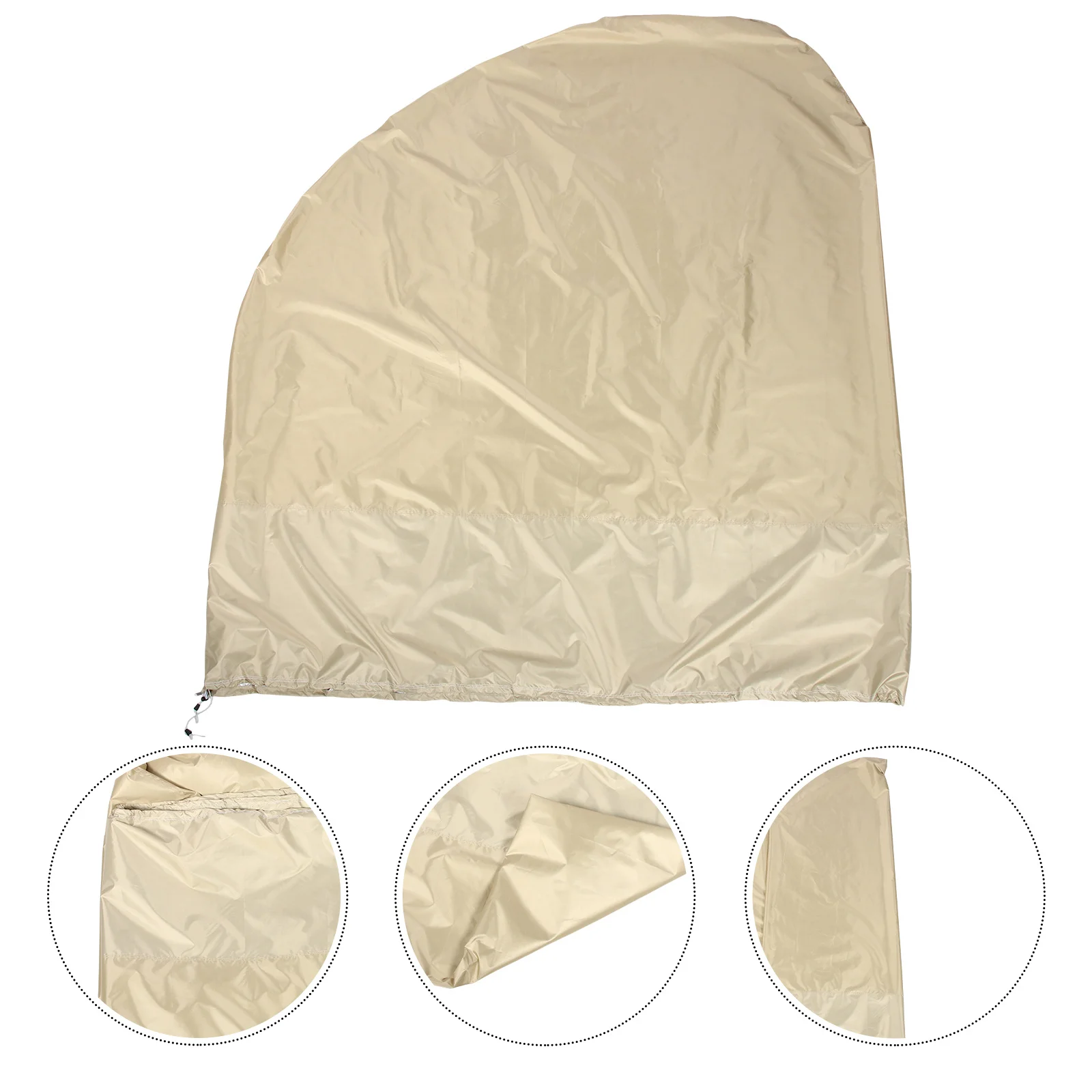 

Egg Swing Chair Cover Waterproof Outdoor Furniture Protector Oxford Fabric Hanging Chair Sleeve for Patio Garden Sun Protection