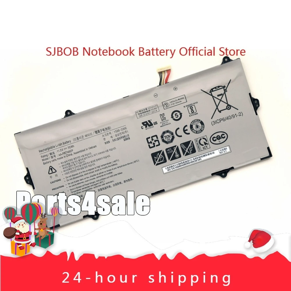 

Genuine Battery AA-PBTN6EP for SAMSUNG 900X5T 900X5T-X78L 900X5T-X01 900X5T-X02 laptop battery