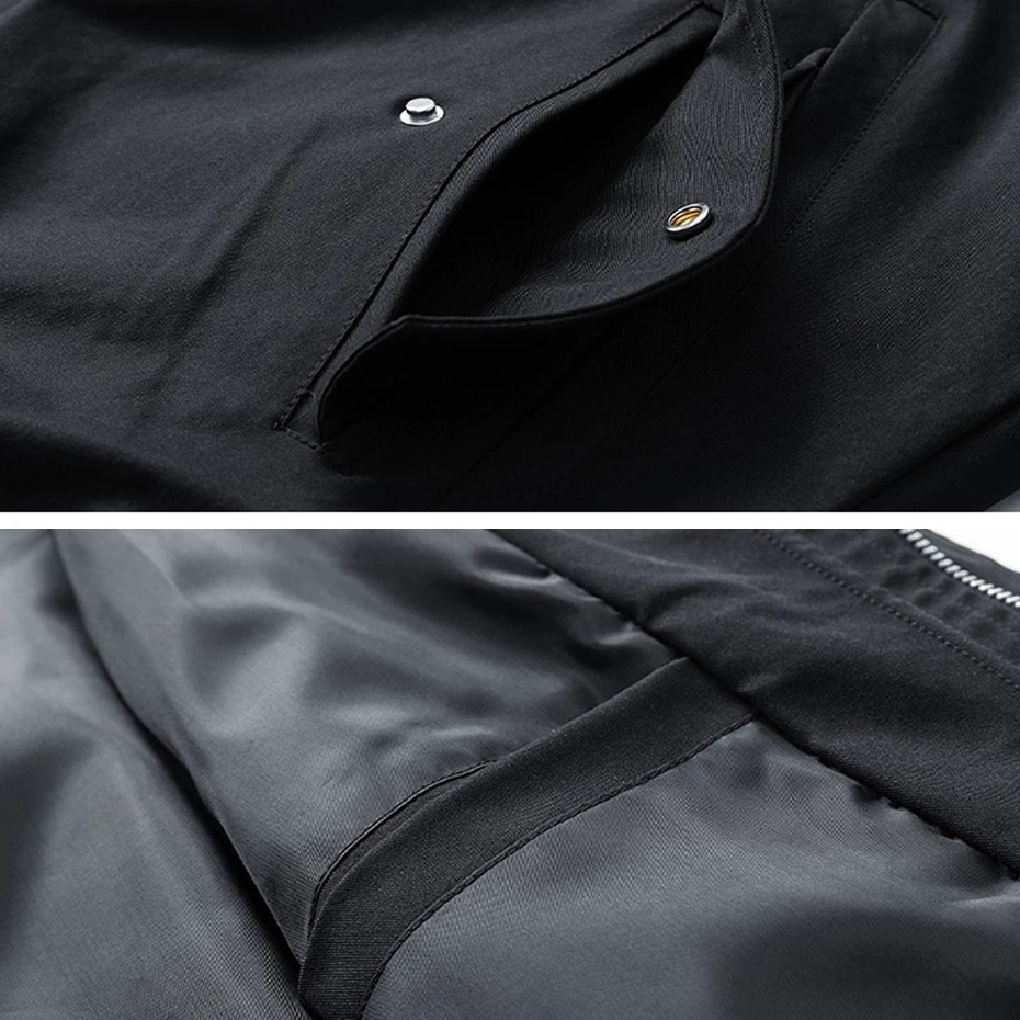 Spring Autumn Cargo Jacket Men 9XL Plus Size Fashion Casual Jacket Coat Male Button Jacket Big Size