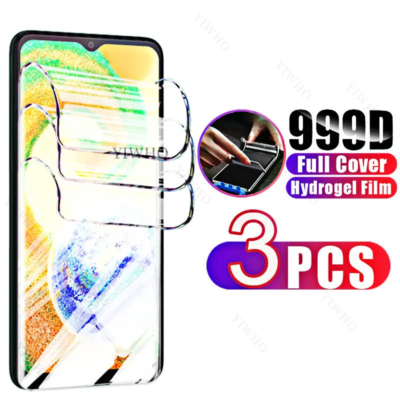 9IN1 Water Gel Film for Samsung Galaxy A04s Screen Protector+Back Hydrogel Film+Lens Glass for Samsung A04s A04e A03s A52s A21s