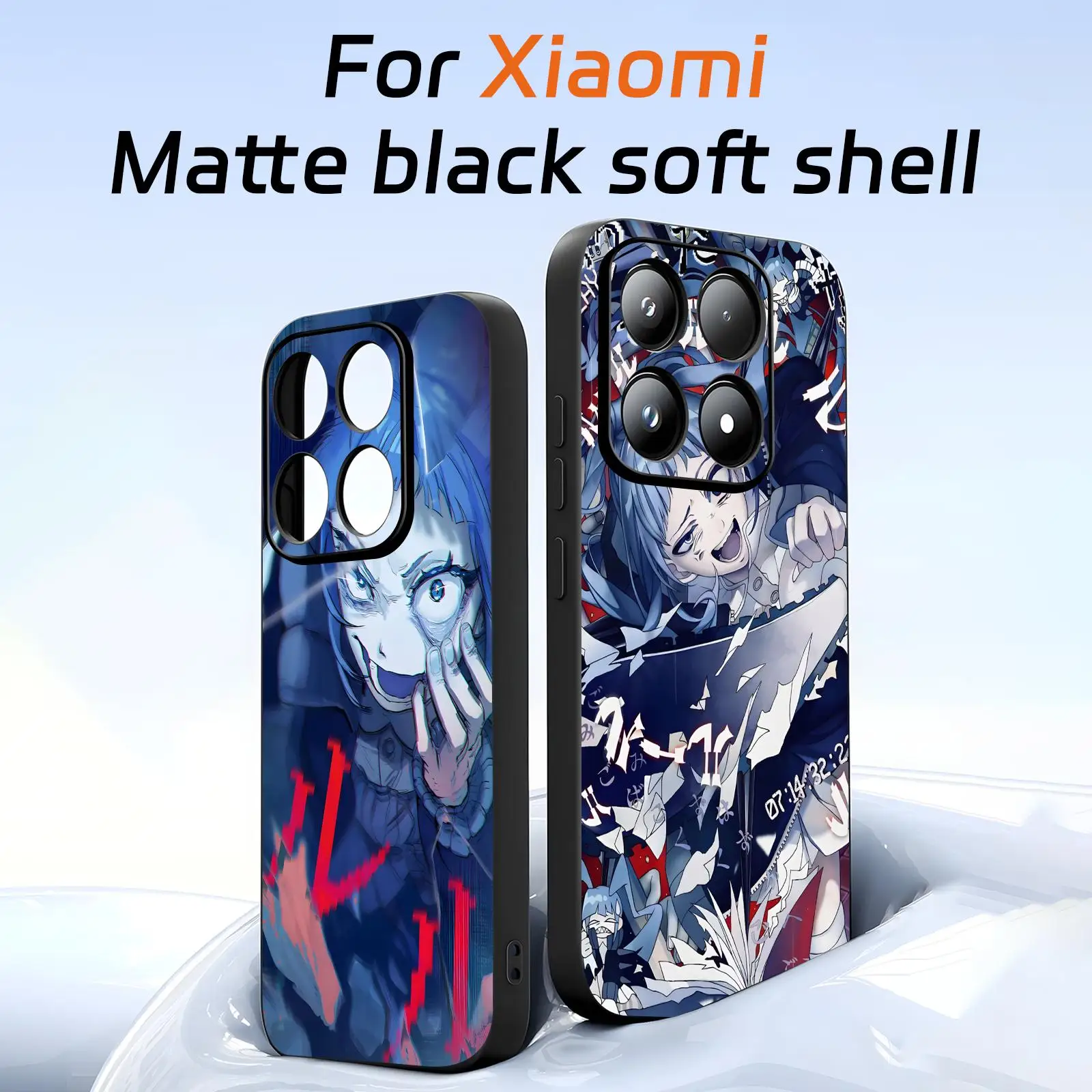 

Japanese singer Ado Phone Case For Xiaomi 17 15 14 13 12 11 T Ultra Pro Soft black Shockproof Cover