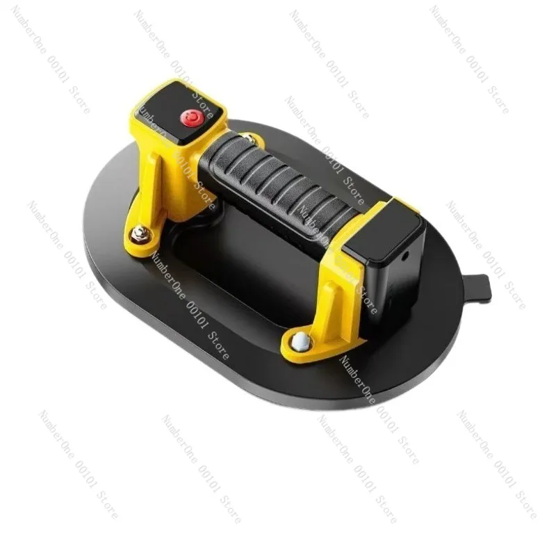 Electric Vacuum Suction Cup Tool,Glass and Tile Handling Lifter,Portable Strong Suction Pump Device for Industrial Use