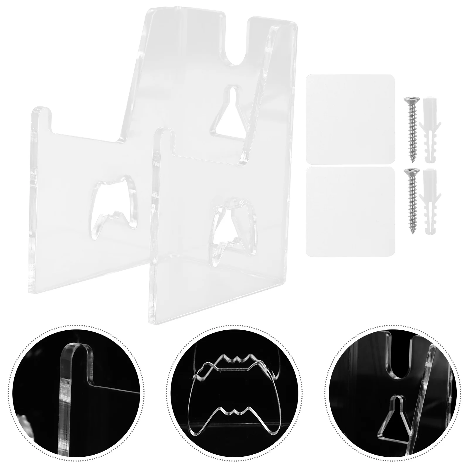 

Gaming Controller Holder Stand Compatible with Xbox One Storage Display Rack for Game Controllers Organizers