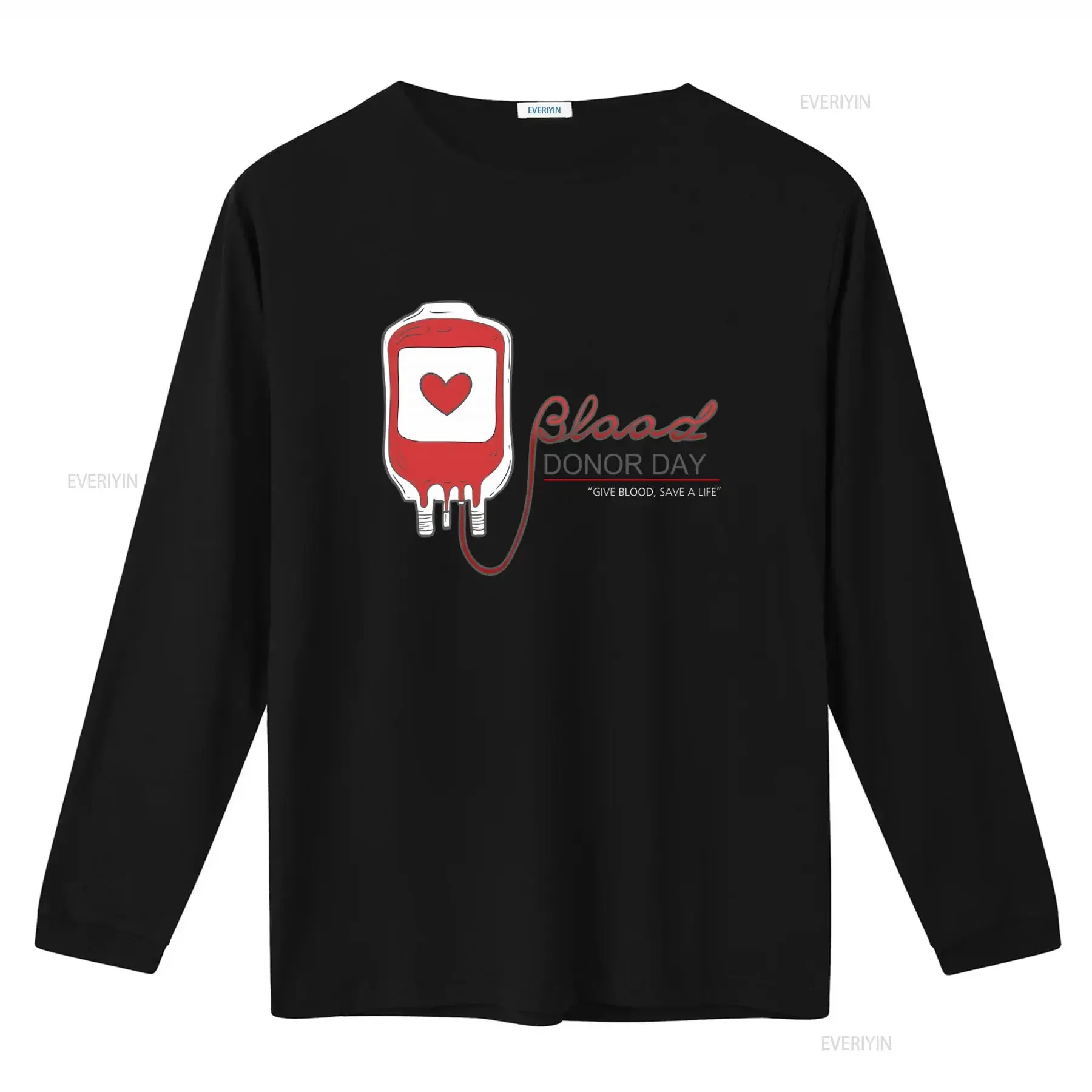 Blood Donor Day T Shirt Give Save A Life Comfortable Cotton for Cause vintage Washed homme Stretched designer clothes Stylish