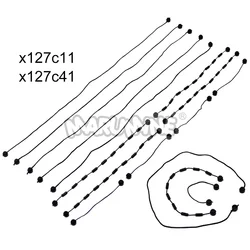 Marumine High-Tech MOC Blocks 11L 41L String Compatible with x127c11 x127c41 14226 63141 Building Bricks Chain Mechanics Program