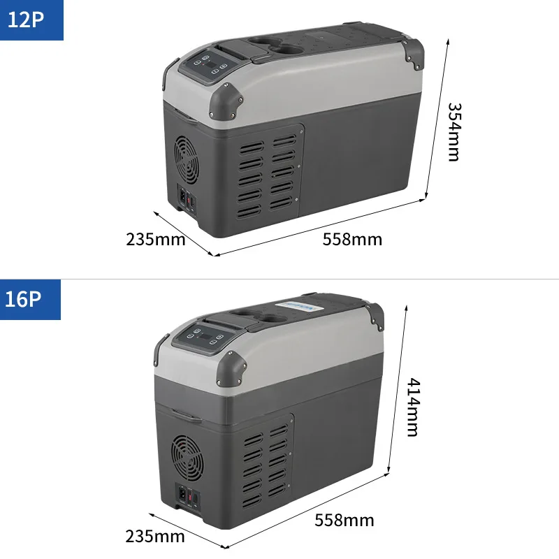 12V 100V 240V AC DC Car Fridge Portable Refrigerator 12/16L Car Fridge Portable Refrigerator