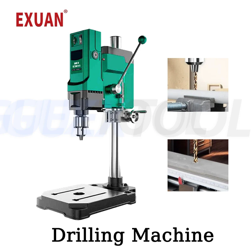 Industrial Grade Electric Bench Drilling Rig High Precision Hole Punching Machine Metal Wood Plastic  Drilling Milling Machine