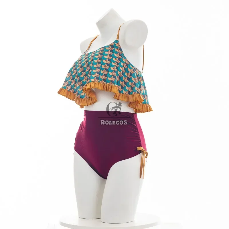 บ้านหมีอะนิเมะ deadslayer ชุดว่ายน้ํา tomihy giyuu คอสเพลย์เครื่องแต่งกายเซ็กซี่ผู้หญิงชุดว่ายน้ําฤดูร้อน Hal2025 PPT01 ..